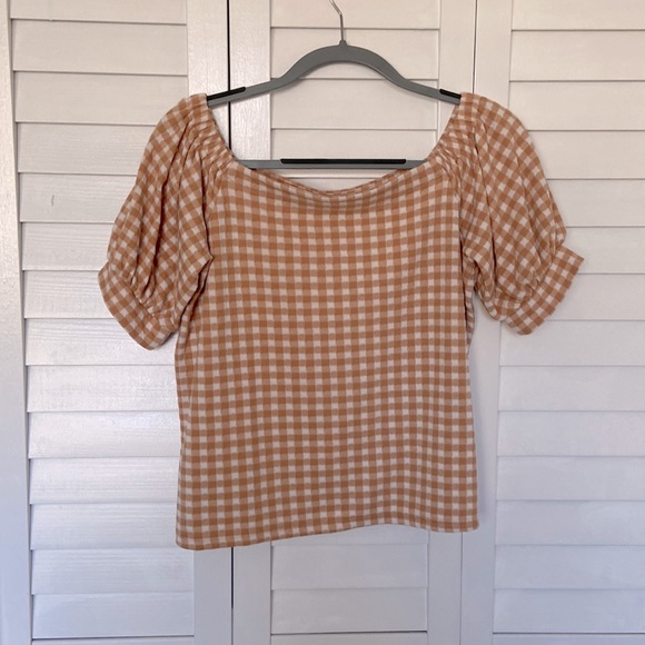 NWT LOFT outlet square neck or off shoulder top - Picture 1 of 4